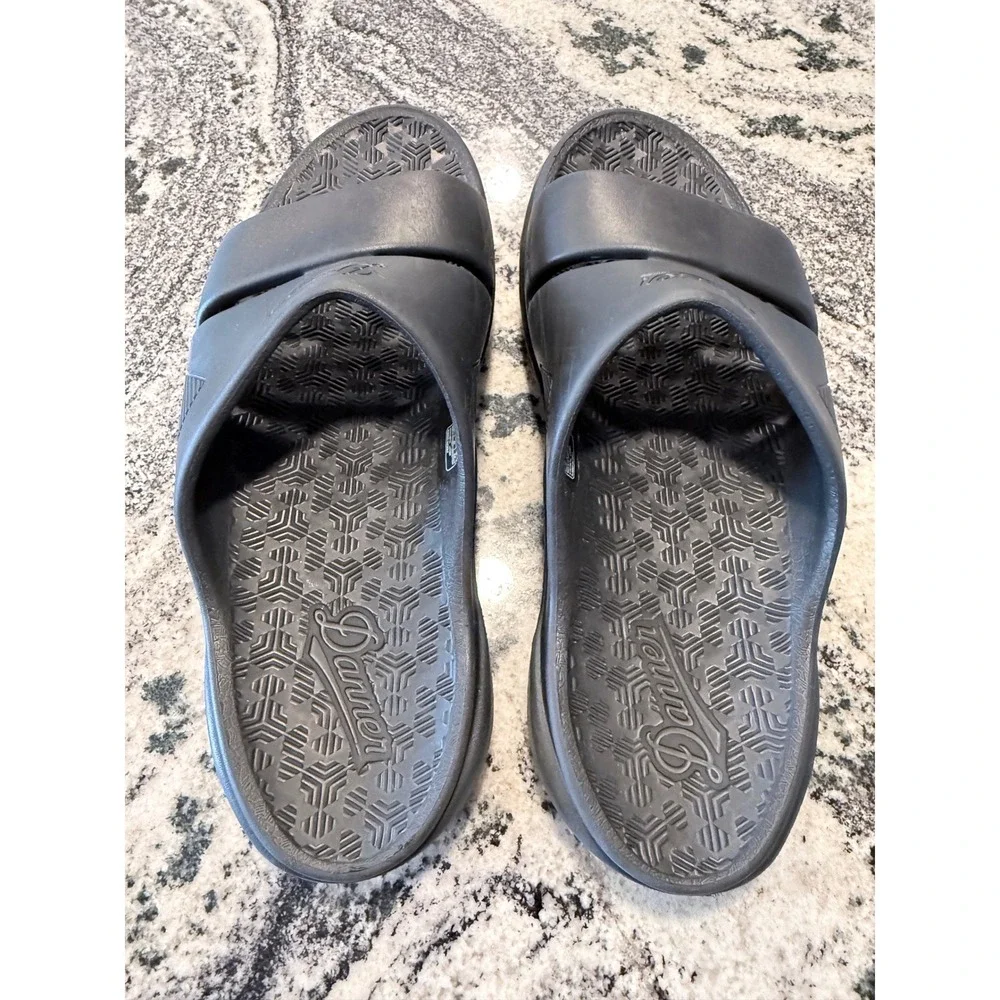 Danner Shelter Cove Slide Black Mens 9 Vibram Sole Sandals 36440‎